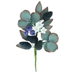 Culpitt Suikerboeket Bloemen / Bramen / Bessen 12cm