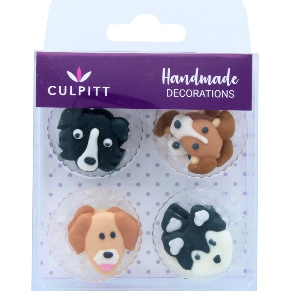 Culpitt Suikerdecoratie Honden 12st.