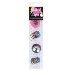 Culpitt Suikerdecoratie LOL 25mm 10st.