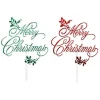Culpitt Taarttopper Merry Chrismas Mistletoe 90mm 24st.**