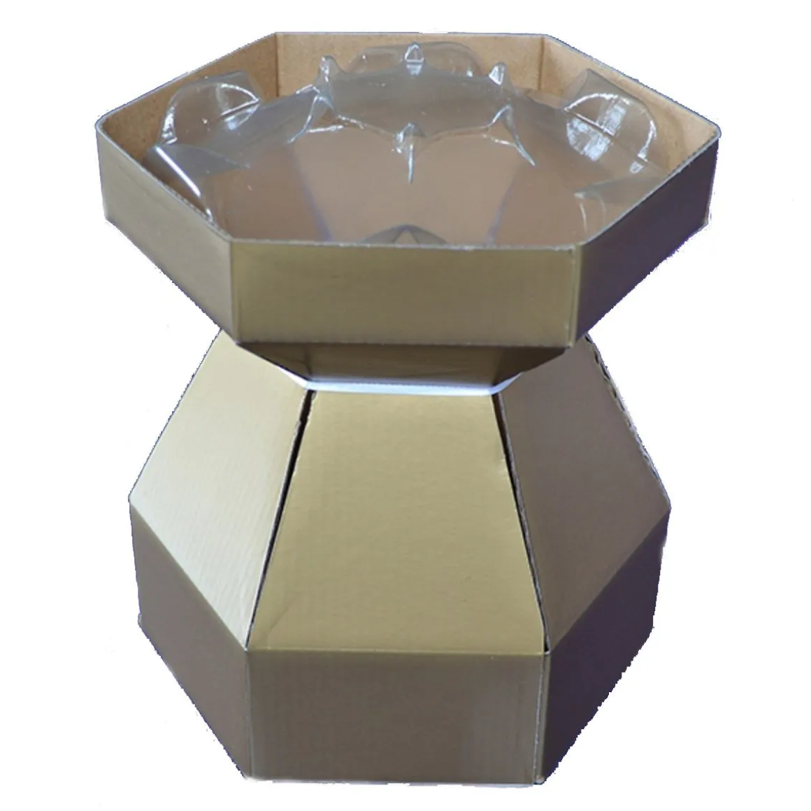 Cupcake Doos Boeket Goud Ø18x19cm