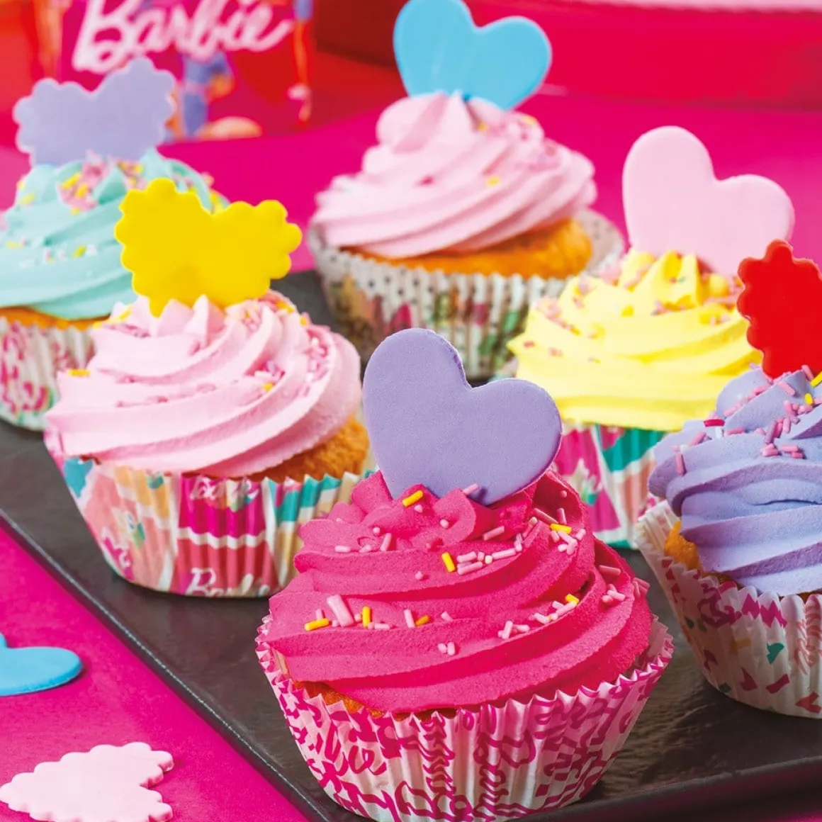 Cupcake Vormpjes Barbie #1 Ø50x32(h)mm 36 stuks