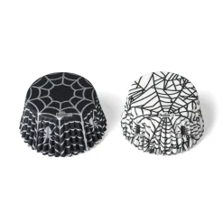 Cupcake Vormpjes Halloween Spinnenweb Ø50x32(h) cm 36 stuks