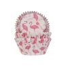 Cupcake Vormpjes HoM Flamingo 50x33mm. 50st.