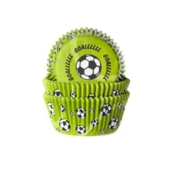 Cupcake Vormpjes HoM Goal! Groen 50x33mm 50st.