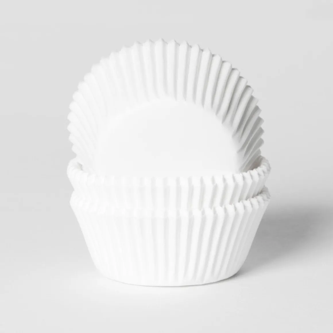 Cupcake Vormpjes HoM Klein Wit 40x25mm. 50st.