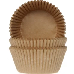 Cupcake Vormpjes HoM Kraft 48x32mm. 50st.