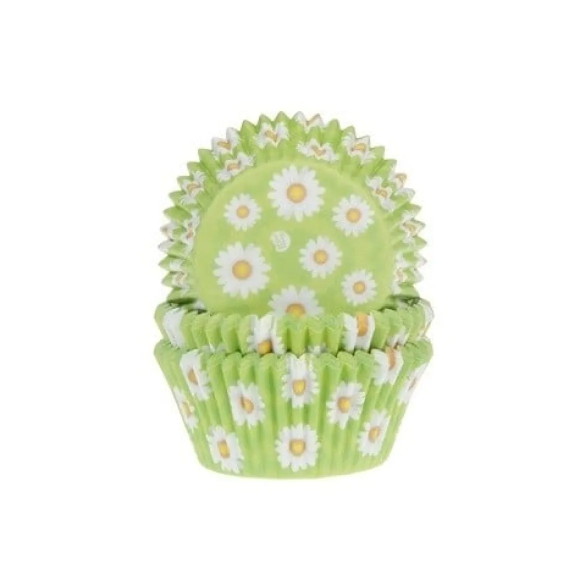 Cupcake Vormpjes HoM Madelief 50x33mm. 50st.