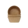 Cupcake Vormpjes HoM MINI Kraft 35x23mm. 60st.