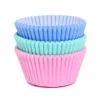 Cupcake Vormpjes HoM Pastel Assortiment 50x33mm. 75st.