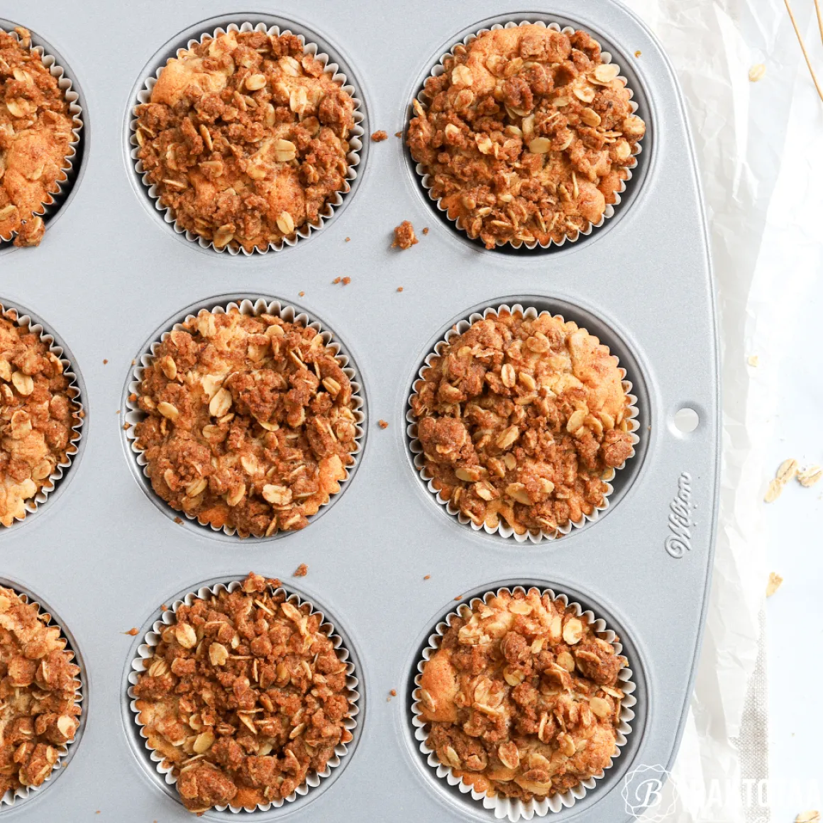Cupcake Vormpjes HoM Wit 50x33mm. 50st.