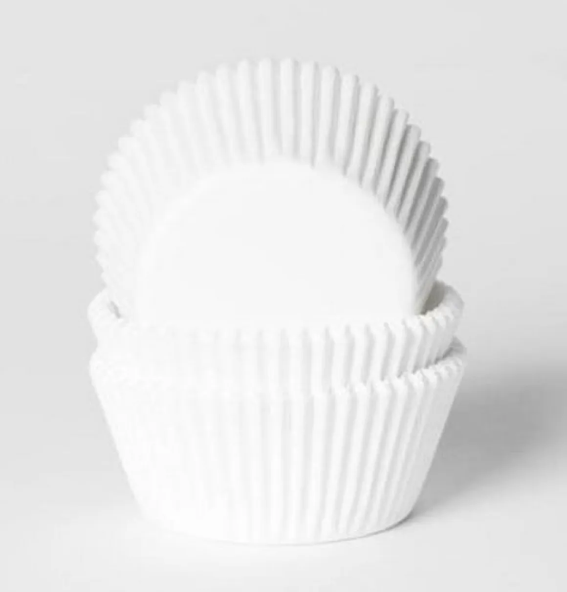 Cupcake Vormpjes HoM Wit 50x33mm. 500st.