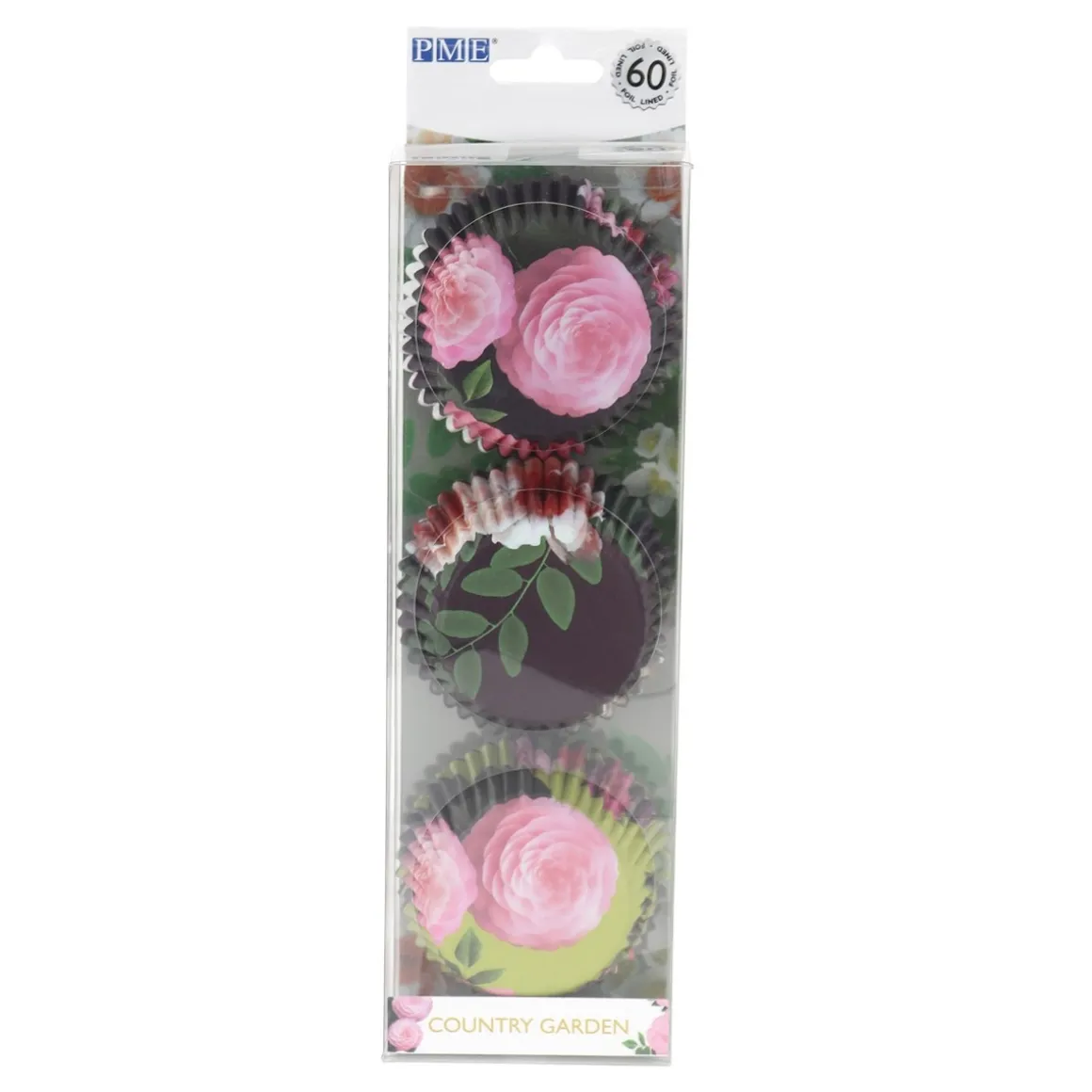 Cupcake Vormpjes PME Bloemmotief 60 stuks