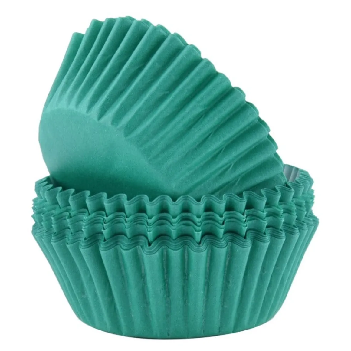 Cupcake Vormpjes PME Groen 60 stuks