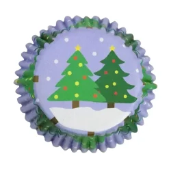 Cupcake Vormpjes PME Kerstbomen 30 stuks
