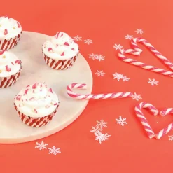 Cupcake Vormpjes PME Kerst Zuurstok 30 stuks
