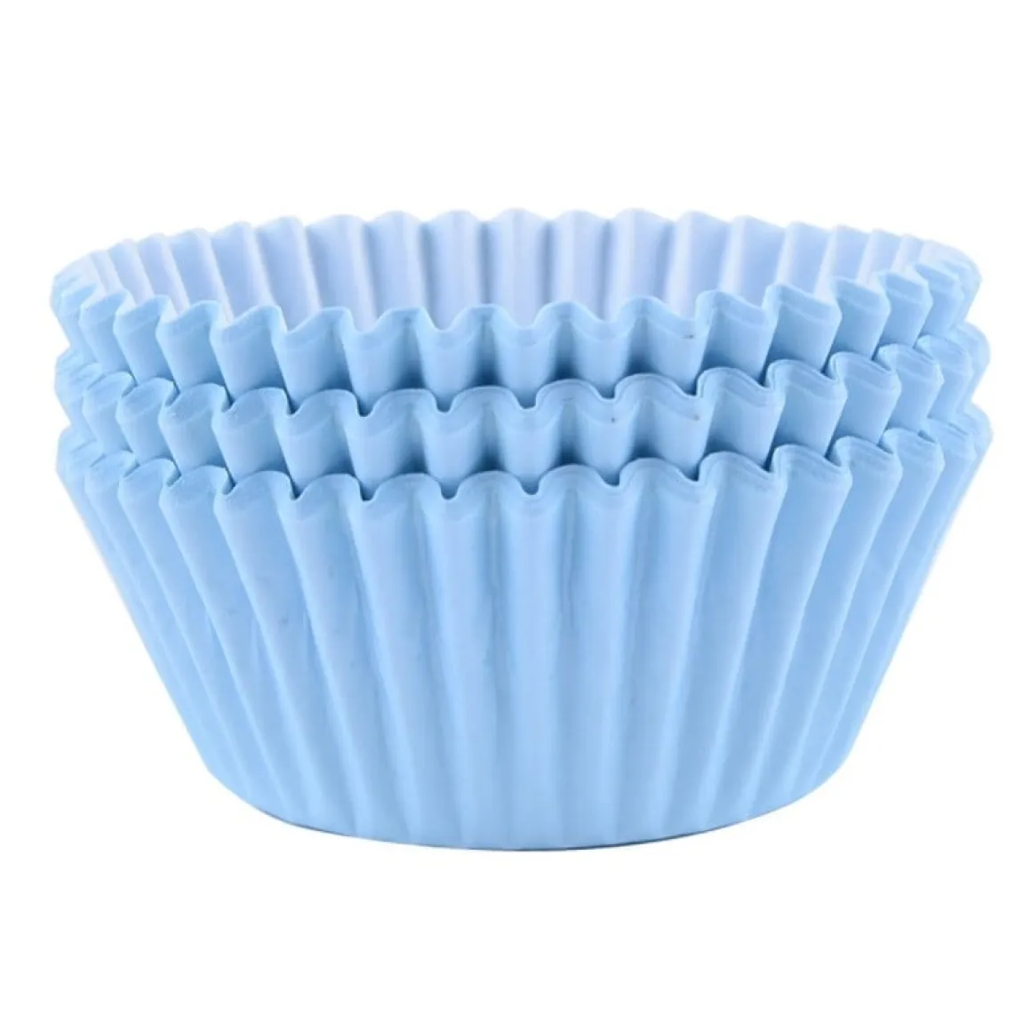 Cupcake Vormpjes PME Licht Blauw 60 stuks