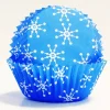 Cupcake Vormpjes PME MINI Sneeuwvlokken 100 stuks