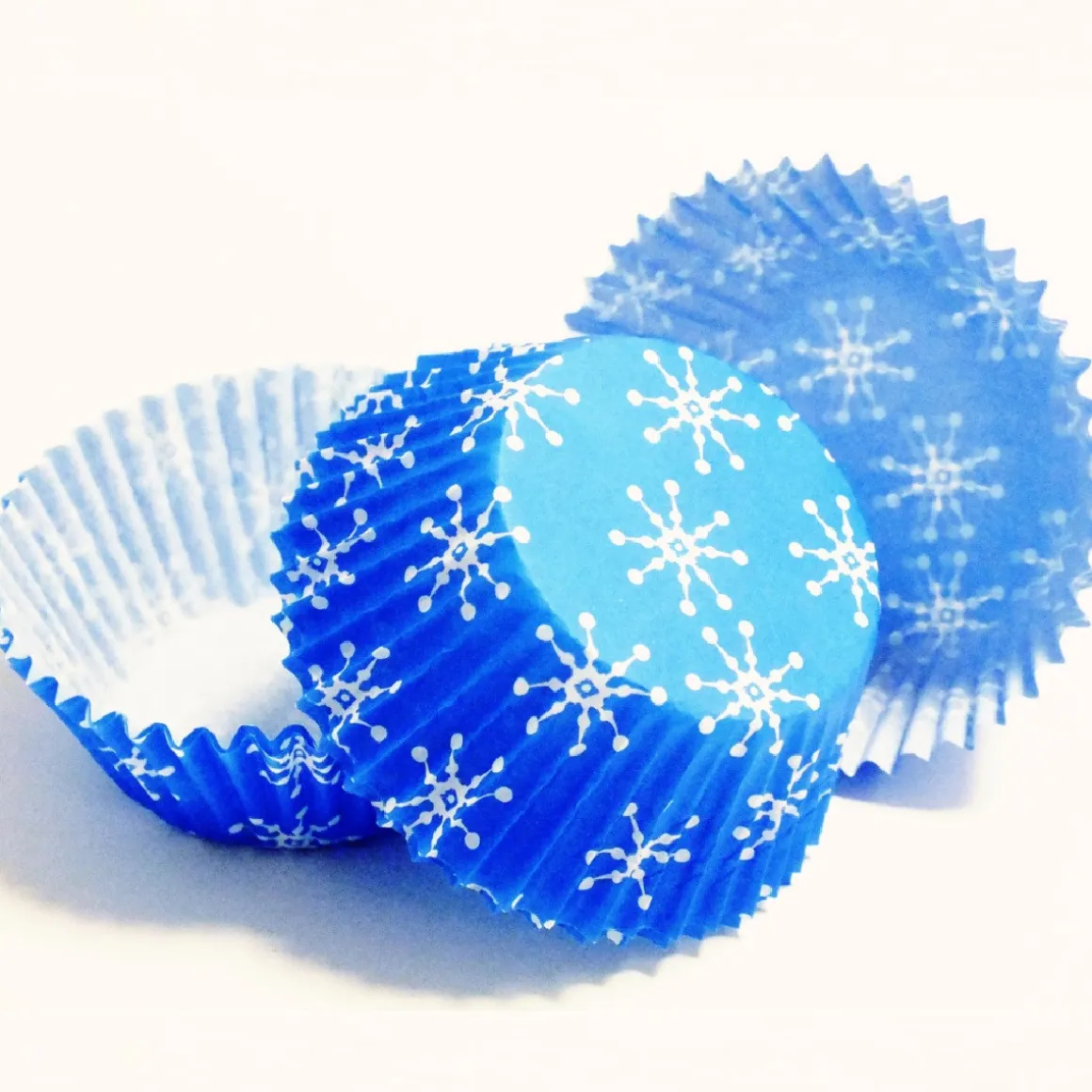 Cupcake Vormpjes PME MINI Sneeuwvlokken 100 stuks