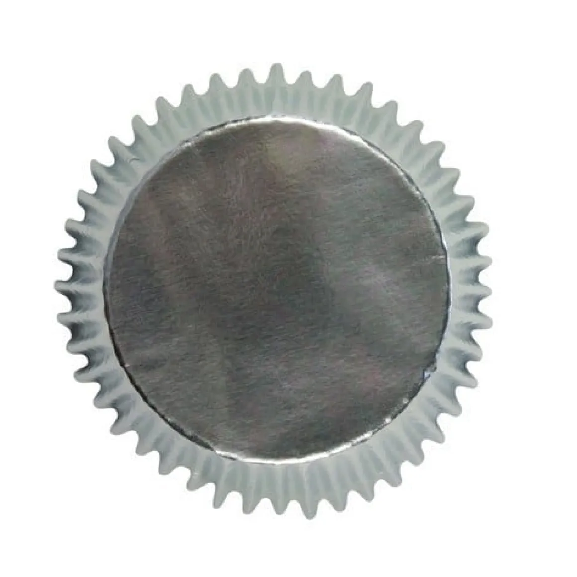 Cupcake Vormpjes PME MINI Zilver 45 stuks