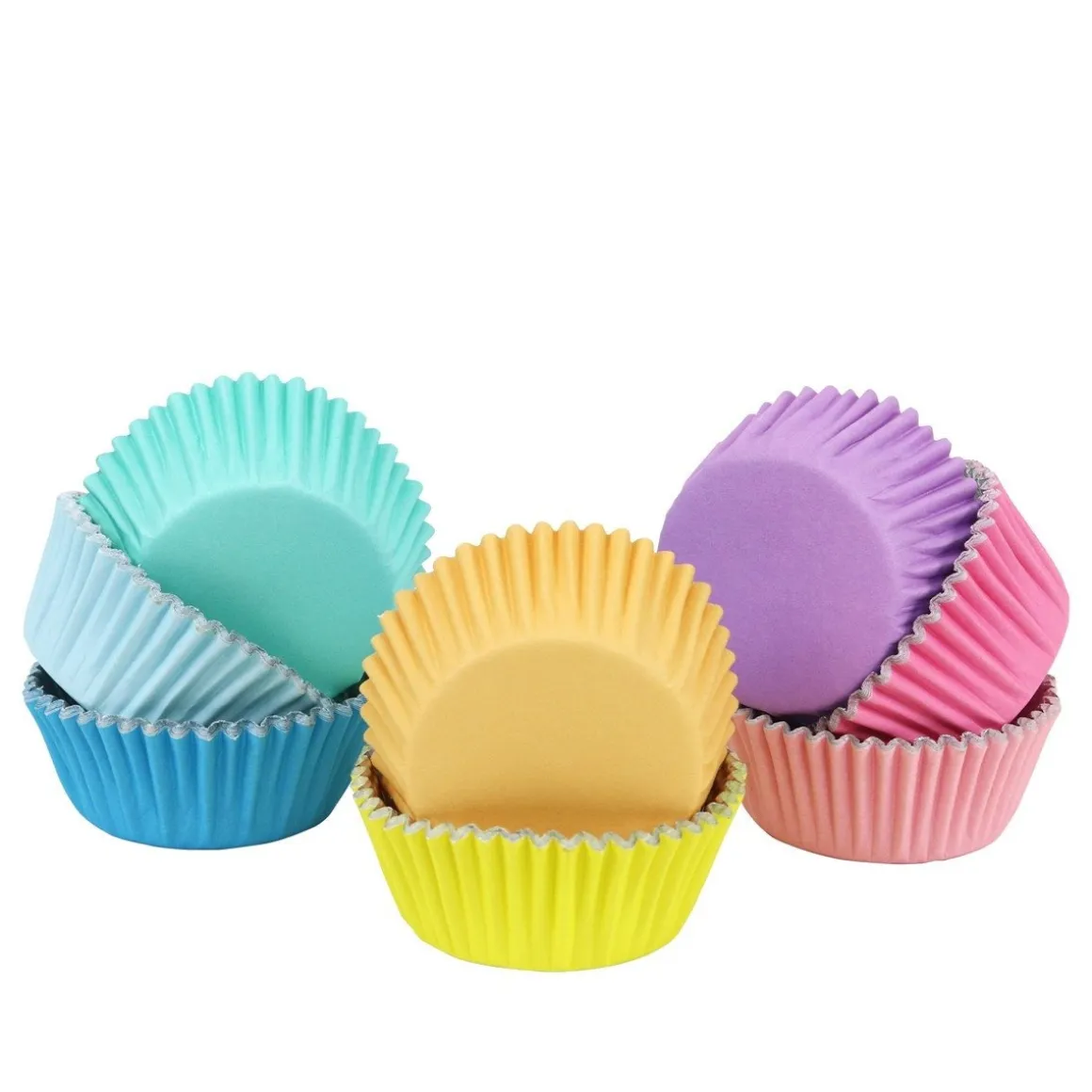 Cupcake Vormpjes PME Pastel Mix 100 stuks