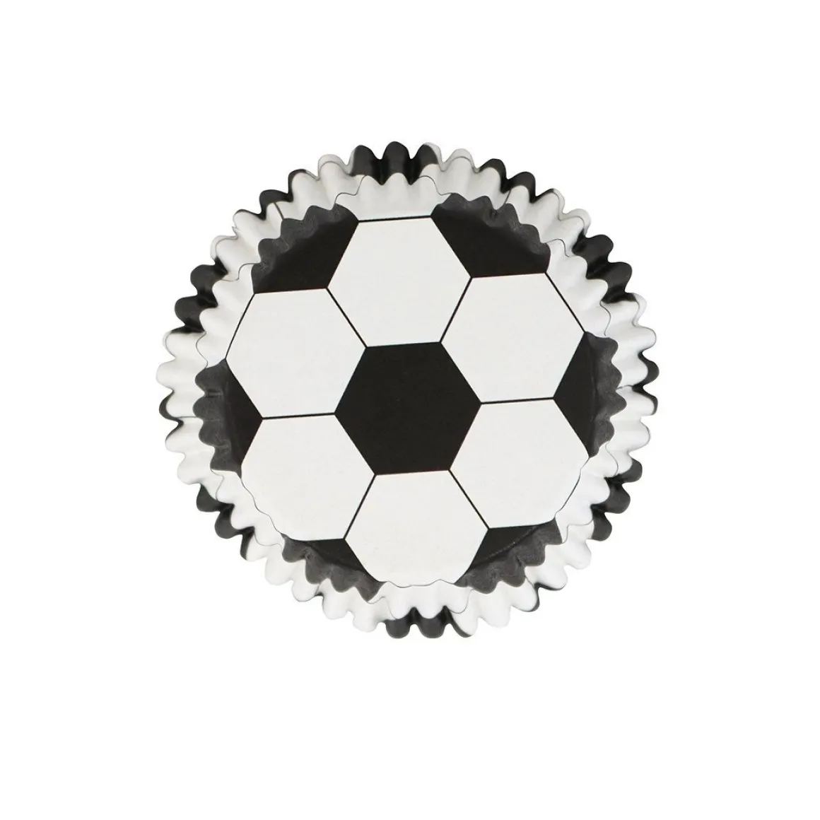 Cupcake Vormpjes PME Voetbal 30 stuks