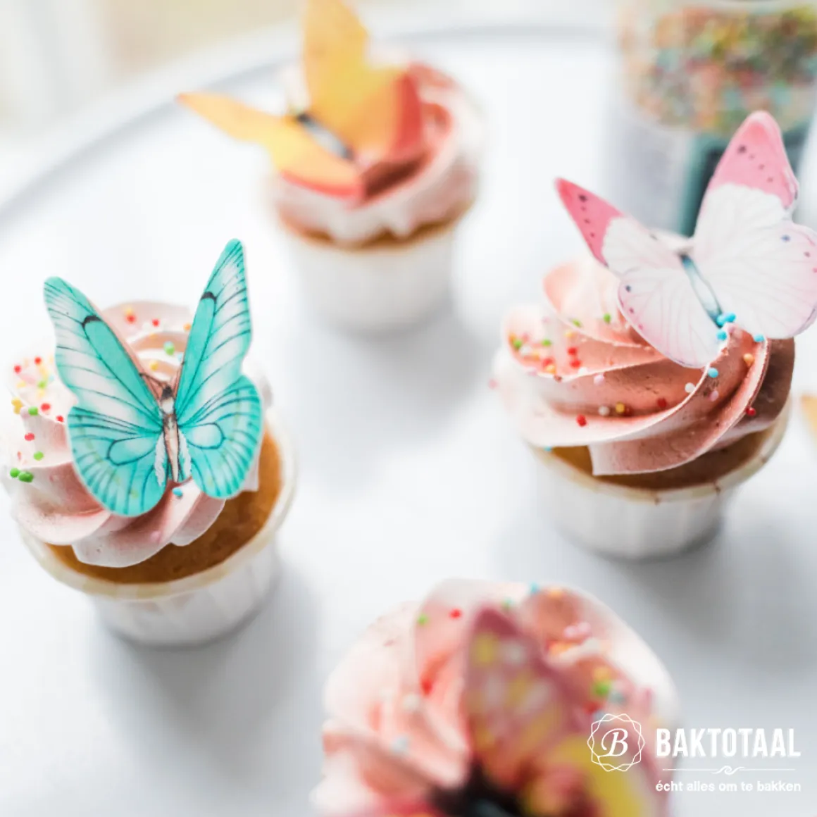 Cupcake Vormpjes PME Wit 60 stuks