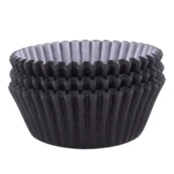 Cupcake Vormpjes PME Zwart 60 stuks