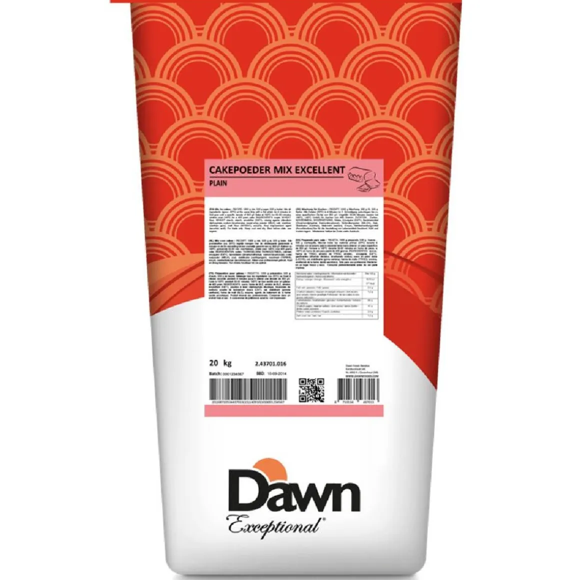 Dawn Cakepoeder Excellent 20kg