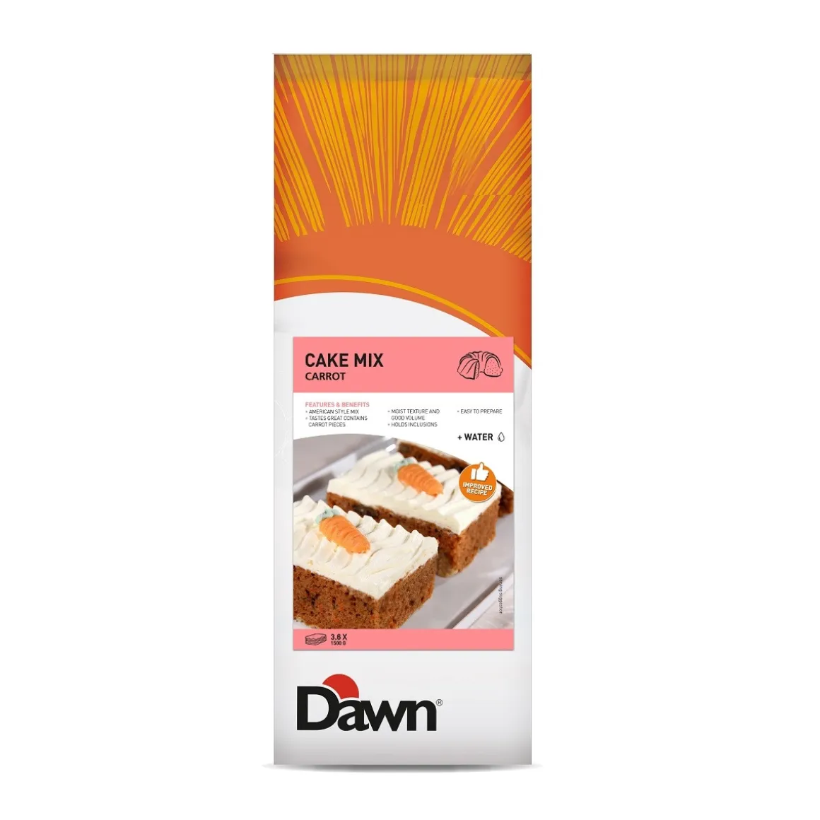 Dawn Carrot Cake mix 3,5kg