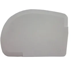 Deegkrabber kunststof a-symmetrisch flexibel 120x86mm