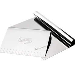 Deegsteker met Maataanduiding RVS 22x12cm