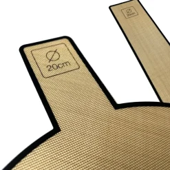 De KeukenBij Herbruikbaar Bakpapier Rond Siliconen Ø20cm