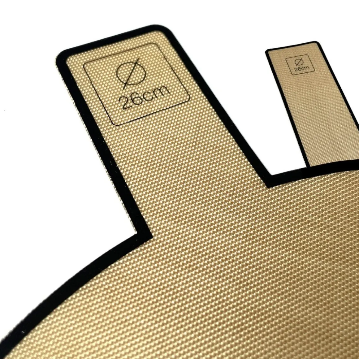 De KeukenBij Herbruikbaar Bakpapier Rond Siliconen Ø26cm