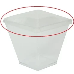 Deksel tbv Lepelgebak Cup