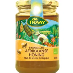 De Traay Afrikaanse Honing Biologisch 350g**