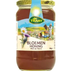 De Traay Bloemenhoning 900g