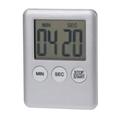 Digitale Timer Zilver