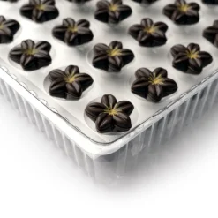 Dobla Chocoladedecoratie Bloem Puur (80 stuks)