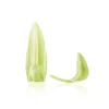 Dobla Chocoladedecoratie Blad Groen/Wit (260 stuks)