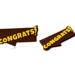 Dobla Chocoladedecoratie Congrats! (150 stuks)