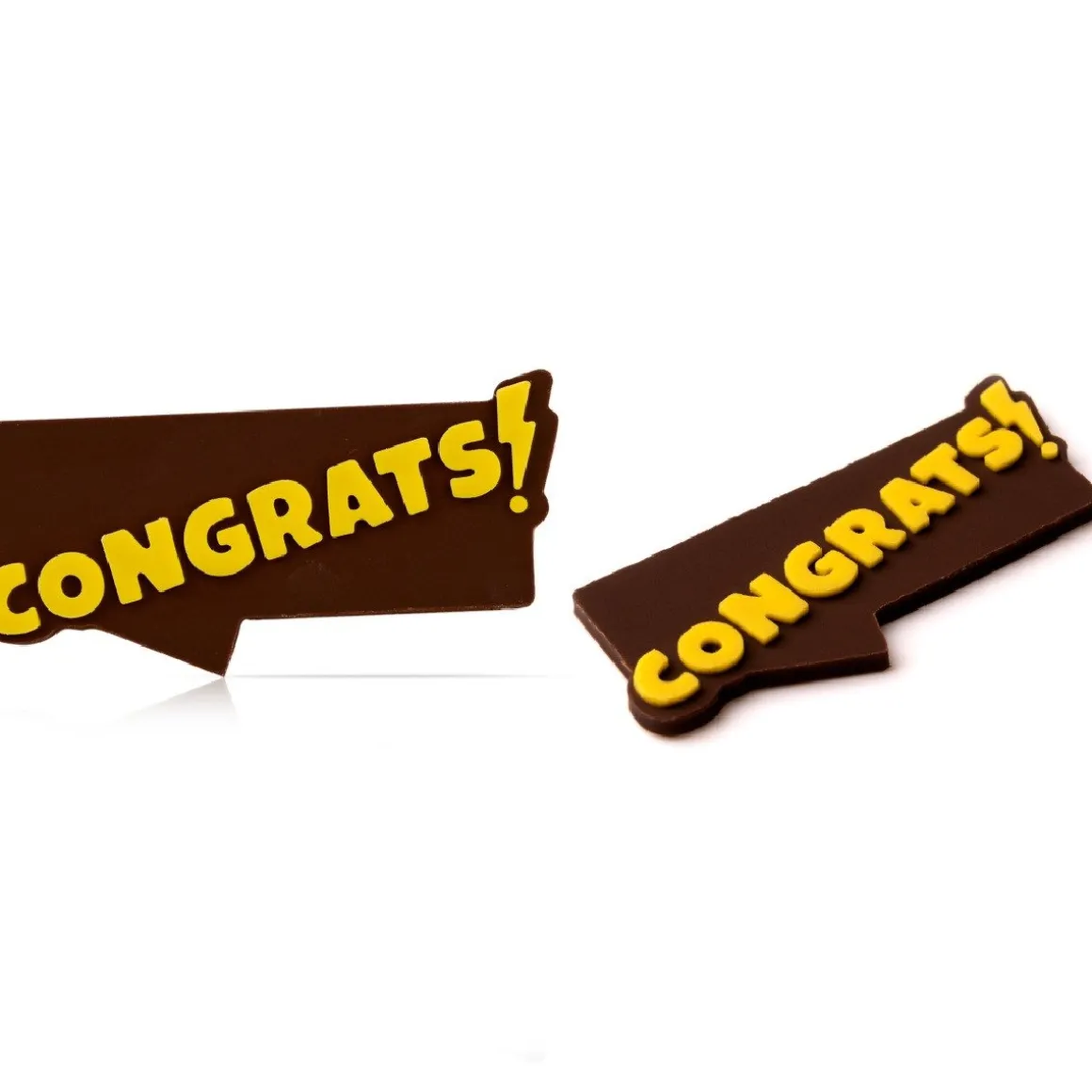 Dobla Chocoladedecoratie Congrats! (150 stuks)