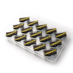 Dobla Chocoladedecoratie Congrats! (150 stuks)
