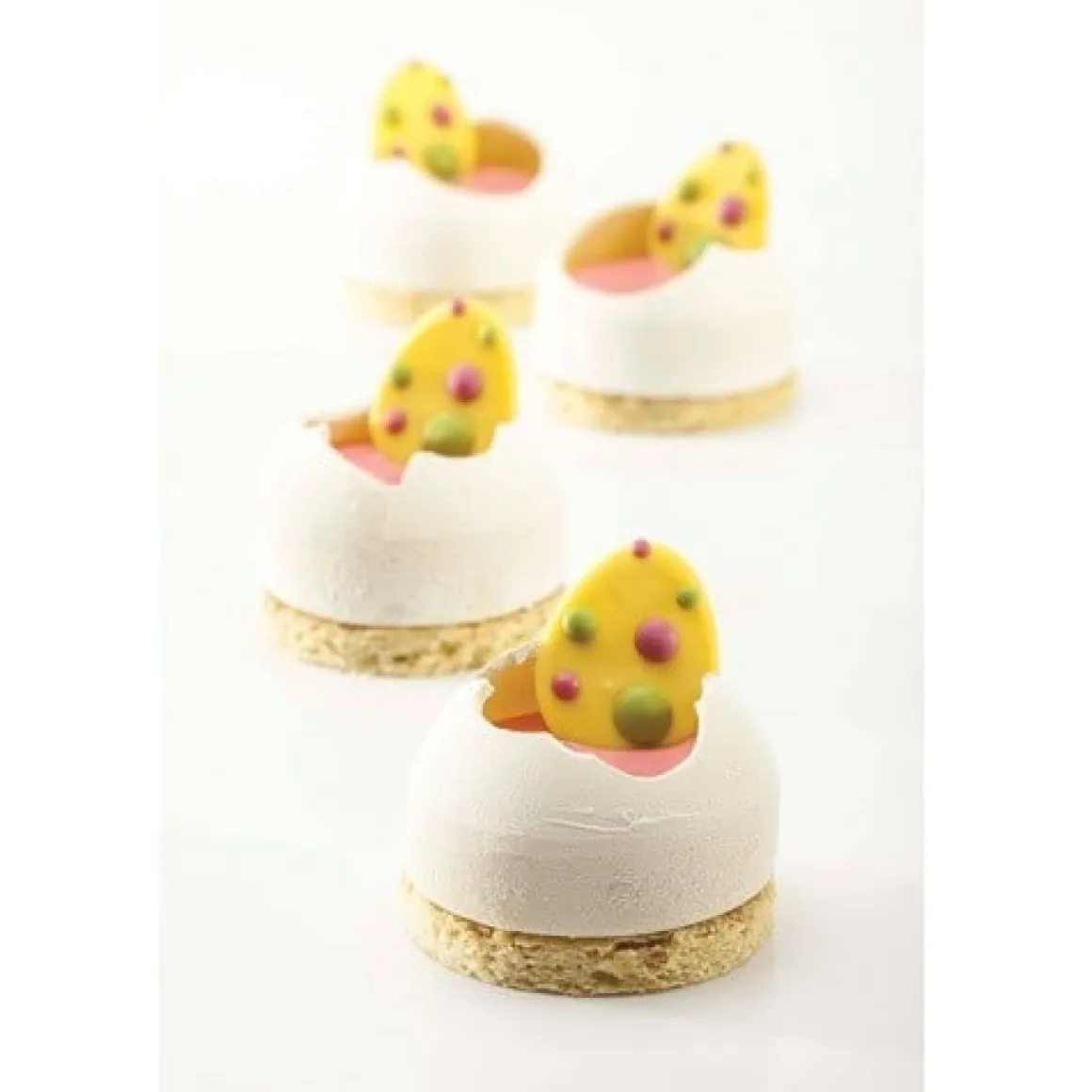 Dobla Chocoladedecoratie Gekleurd Ei Mini (192 stuks)