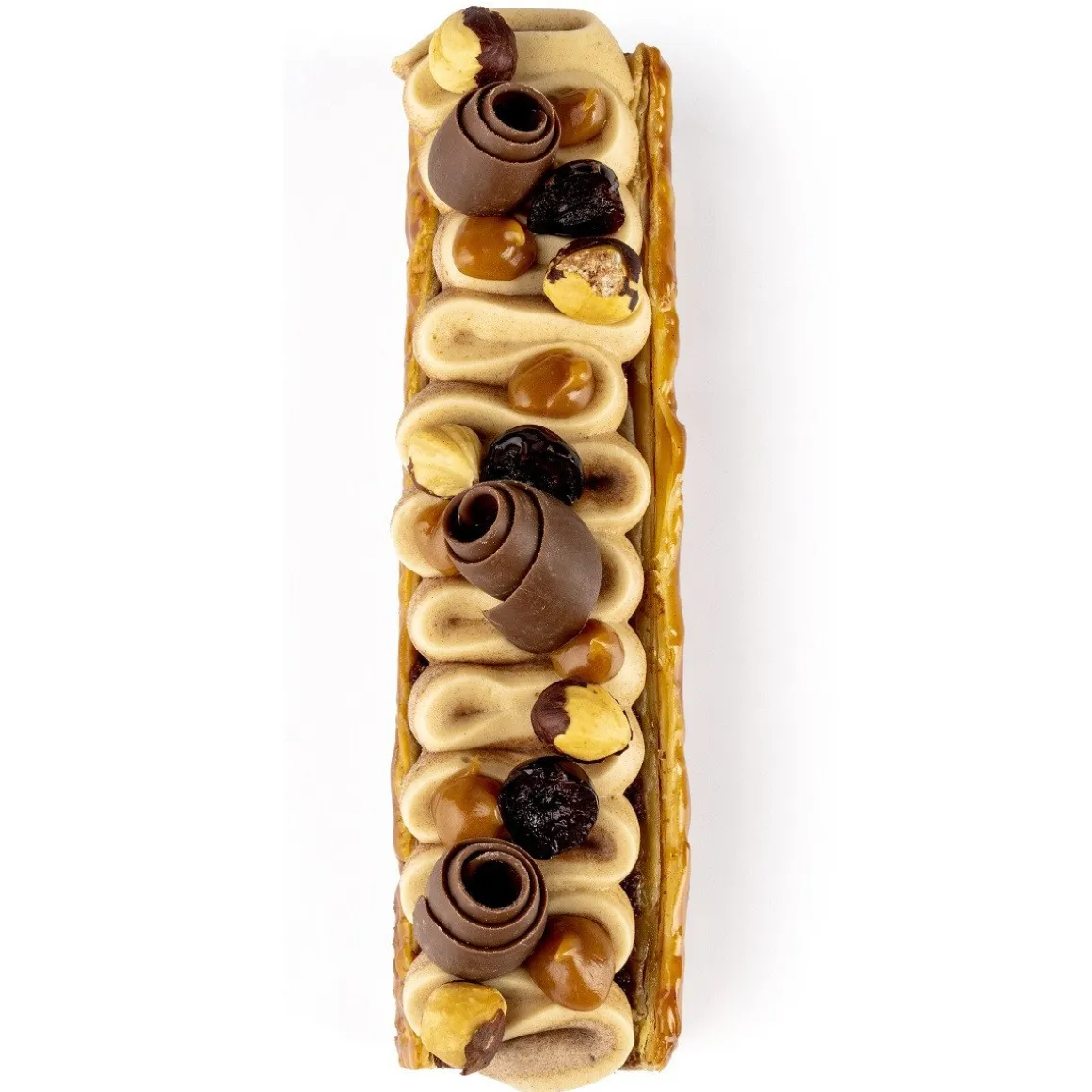 Dobla Chocoladedecoratie Gelaagde Krul (133 stuks)