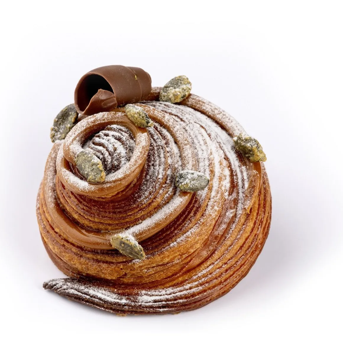 Dobla Chocoladedecoratie Gelaagde Krul (133 stuks)