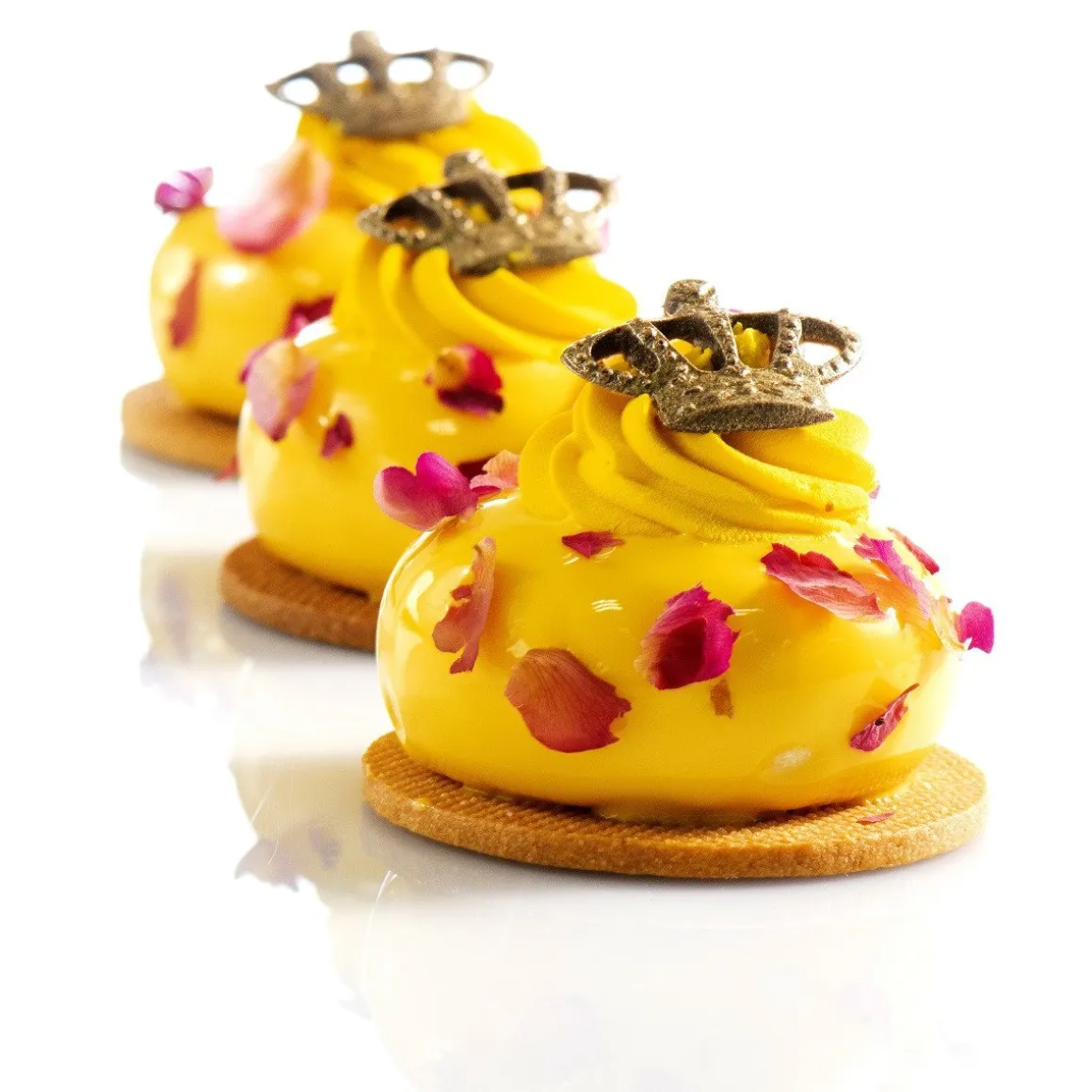 Dobla Chocoladedecoratie Gouden Kroon (200 stuks)
