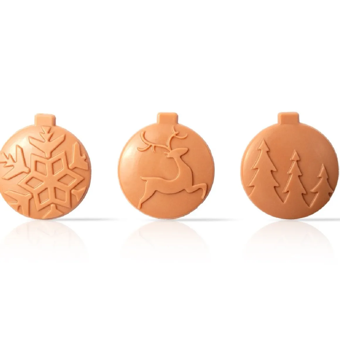Dobla Chocoladedecoratie Kerstbal Assortiment (92 stuks)