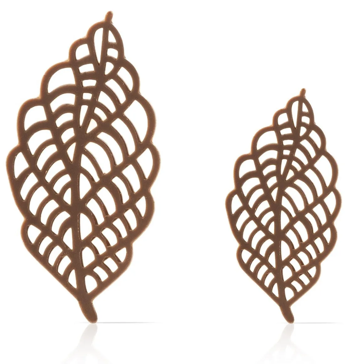 Dobla Chocoladedecoratie Lace Blaadjes Assortiment (144st)