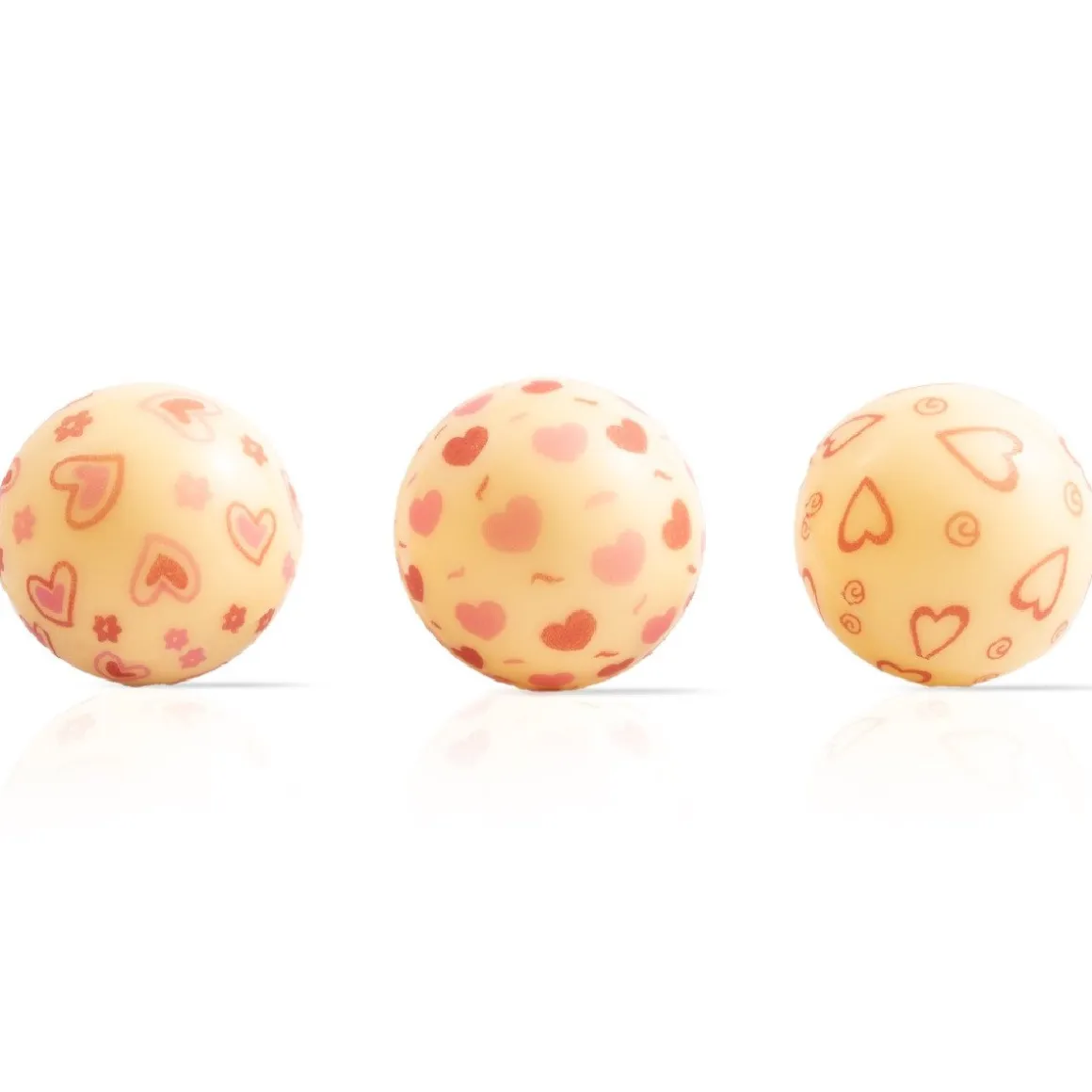 Dobla Chocoladedecoratie Liefdesbol Assortiment (252 stuks)